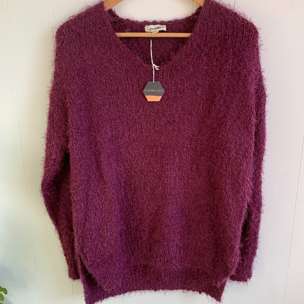 NWT ee:some Oversized Sweater